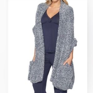 Barefoot dreams cozy chic travel shawl- one size